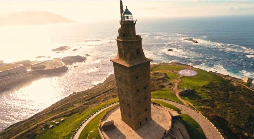 ア・コルーニャApartamento Costa Riazor Corunaアパートメント エクステリア 写真