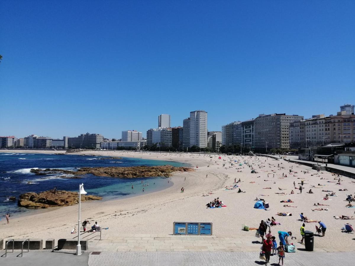 ア・コルーニャApartamento Costa Riazor Corunaアパートメント エクステリア 写真